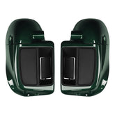 HR3 Deep Jade Pearl Vented Lower Fairing Kit For Harley Touring models 2014-2024